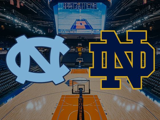 North Carolina Tar Heels at Notre Dame Fighting Irish Basketball